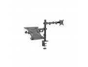 SOPORTE P/1MONITOR -1NOTEBOOK 17 A 32 9KG/ART/INC45°/GIR90°/ROT180°