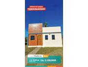 Casa Terminada+Terreno financiado a precio de Alquiler