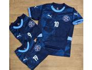 ▪️Camiseta Albirroja alternativa azul logo bordado calidad Argentina