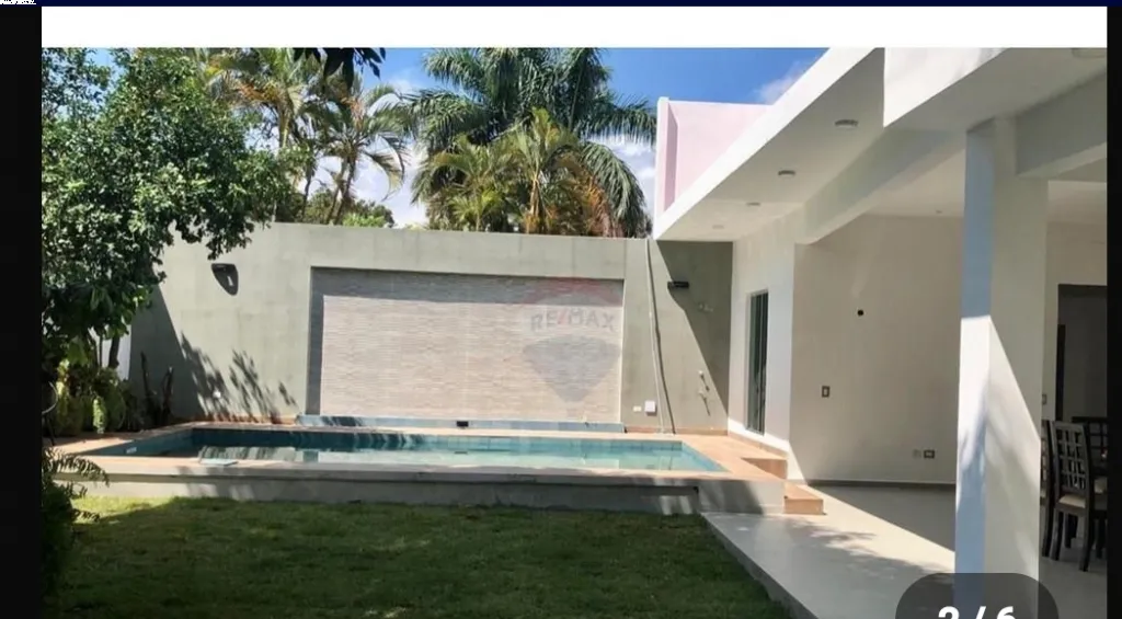VENDO MODERNA CASA 2 PLANTAS ESQ.4 HAB, 2 SUITE, 6 BAÑOS,PISCINA AMPLIO TERRENO BO.HERRERA — foto 2