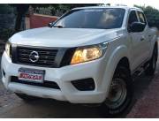 IMPONENTE NISSAN FRONTIER 2020 MOTOR 2.5 DIESEL MEC 4X4 A.A INTERIOR NEGRO ÚNICO DUEÑO!!!