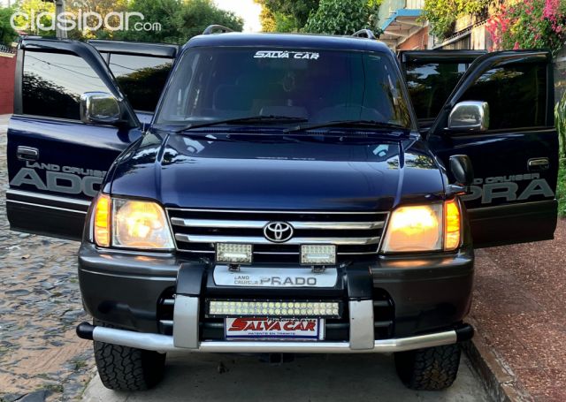 Intercambios de Autos - TOYOTA LAND CRUISER PRADO AÑO 97 MOTOR 1KZ AUTOM 4X4 A.A TECHO SOLAR RADIO PANTALLA LLANTA