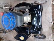 CORTACESPED MOTOR NAFTERO 5 HP FOREST Y GARDEN FUNCIONANDO