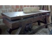 Mesa cepilladora para carpinteria o aserradero