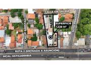 VENDO TERRENO SOBRE RUTA 2 ZONA METROS DE SAN LORENZO SHOPPING