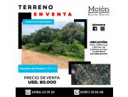 EN VENTA TERRENO SOBRE LA AVDA. CIERVO CUA A 500 MTS. DEL ASFALTO QUE SUBE AL ANFITEATRO