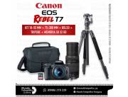 Cámara Canon EOS Rebel T7 Kit Full. Adquirila en cuotas!