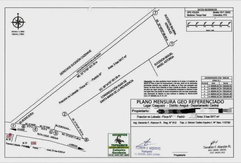 3 HECTAREAS CAMPO EN AREGUA — foto 3