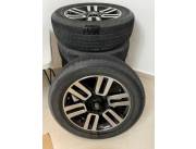 🛞 Juego de 5 llantas Toyota OEM 20" con cubiertas Bridgestone Dueler H/T🛞