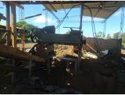 Vendo maquinarias para fabricar ladrillos huecos, en pleno funcionamiento.