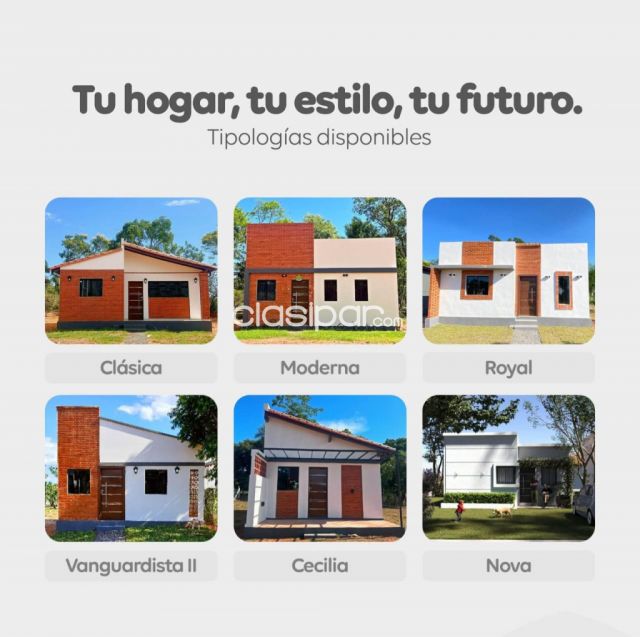 Casas - Casa+Terreno con Financiacion a Precio de Alquiler