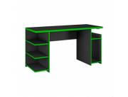 MESA ESCRITORIO GAMER NEGRO/VERDE (NT2065)
