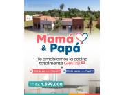 Casa+Terreno con Financiacion a Precio de Alquiler