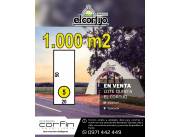 EL CORTIJO - INCREÍBLE TERRENO DE 1.000M2 CALLE A CALLE LUZ ELÉCTRICA TRIFÁSICA EN FRENTE