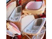 Combo para bebé Carrito con baby seat,sillita comedor y bañera con cambiador premium