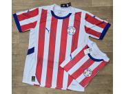 ▪️Camiseta de La Selección Paraguaya Albirroja calidad Premium Brasilero tela microperfora