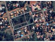 Vendo terreno de 1 hectarea en el Barrio Caaguazu de Ñemby