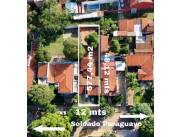 🏡 Oportunidad en Asunción – Zona estratégica Gran terreno de 577 m² (12 x 48,12 m) con co