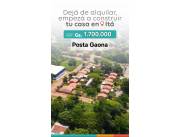 Casa+Terreno con Financiacion a Precio de Alquiler