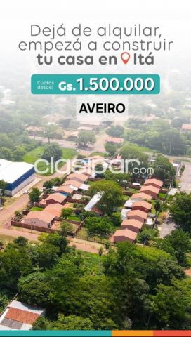 Casas - Casa+Terreno con Financiacion a Precio de Alquiler