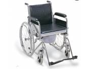 SILLA DE RUEDAS CON OPCION SANITARIA
