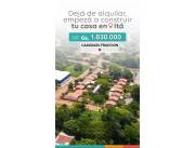 Casa+Terreno con Financiacion a Precio de Alquiler