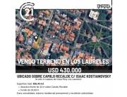 VENDO TERRENO EN LOS LAURELES, ASUNCIÓN