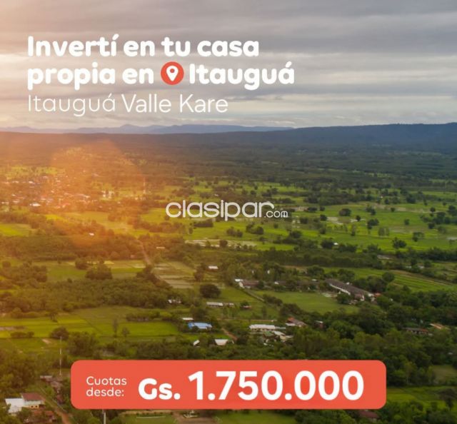 Casas - Casa+Terreno con Financiacion a Precio de Alquiler