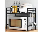 ORGANIZADOR DE ESTANTERIA RACK MICROONDAS AJUSTABLE DECOTEAM DMO-020