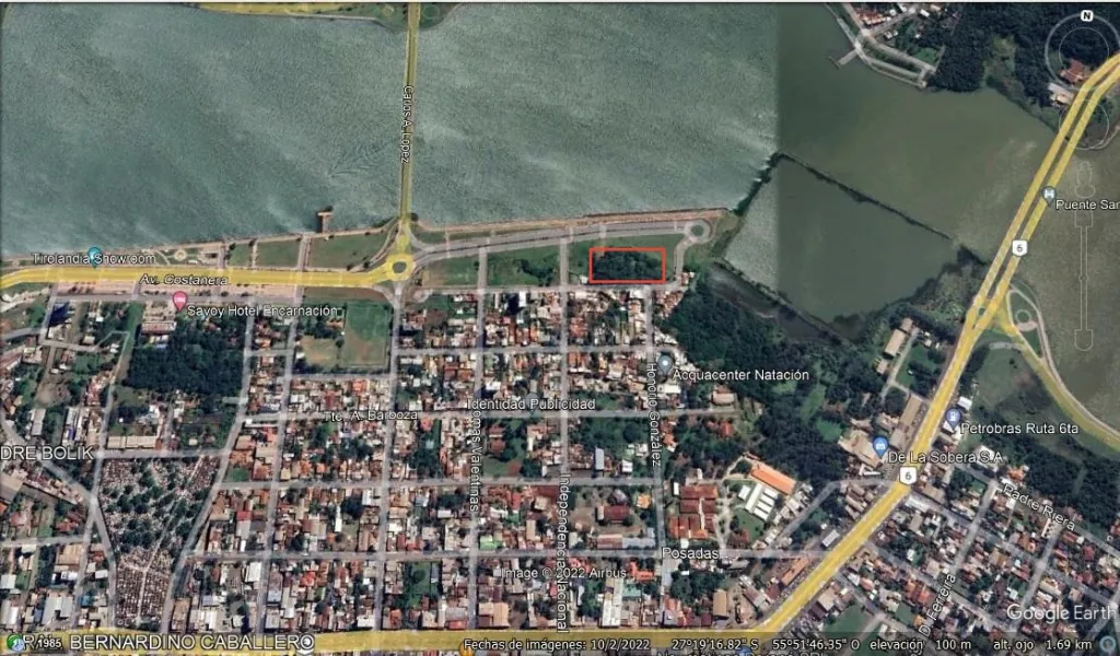 ENCARNACIÓN ÚNICA PROPIEDAD DE 5.000 M2 LIBRES SOBRE LA COSTANERA BOLICK DE ENCARNACION — foto 2