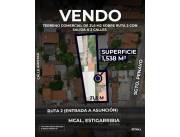 En venta terreno comercial sobre Ruta 2 con doble acceso!