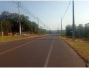 Ciudad de Altos terreno sobre ruta titulado