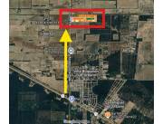 Vendo terreno sobre asfalto Acceso Loma Plata - Cruce Loma Plata