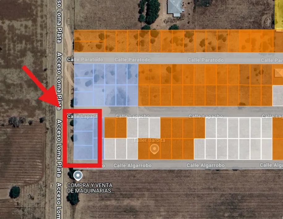 Vendo terreno sobre asfalto Acceso Loma Plata - Boquerón — foto 2