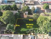 Súper oferta terreno de 600 m2 en Bo. Obrero - a pasos de la terminal de CDE