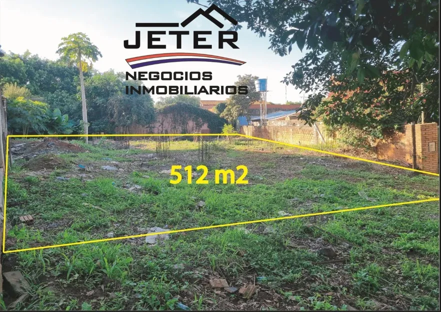 super oferta terreno de 512 m2 Bo. Bernardino Caballero CDE — foto 2