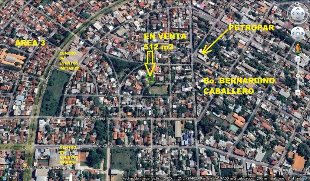super oferta terreno de 512 m2 Bo. Bernardino Caballero CDE — foto 3