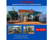 VENDO ESTACIÓN DE SERVICIO EN CIUDAD DEL ESTE