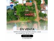 En venta terreno en esquina en el Barrio America de Luque !!