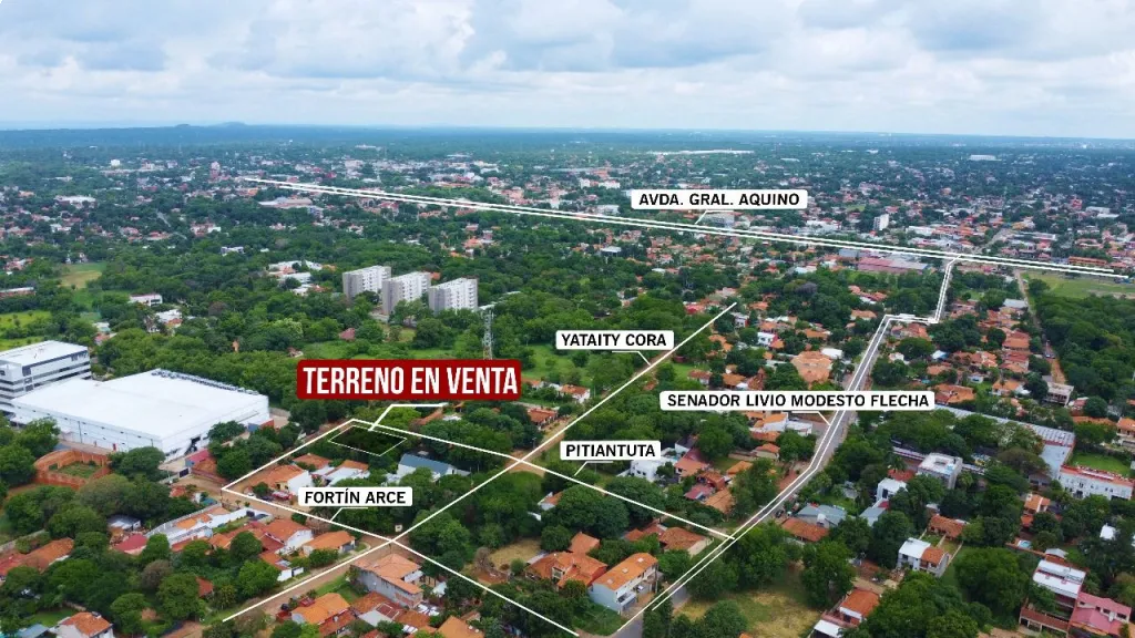 En venta terreno en esquina en el Barrio America de Luque!! — foto 2