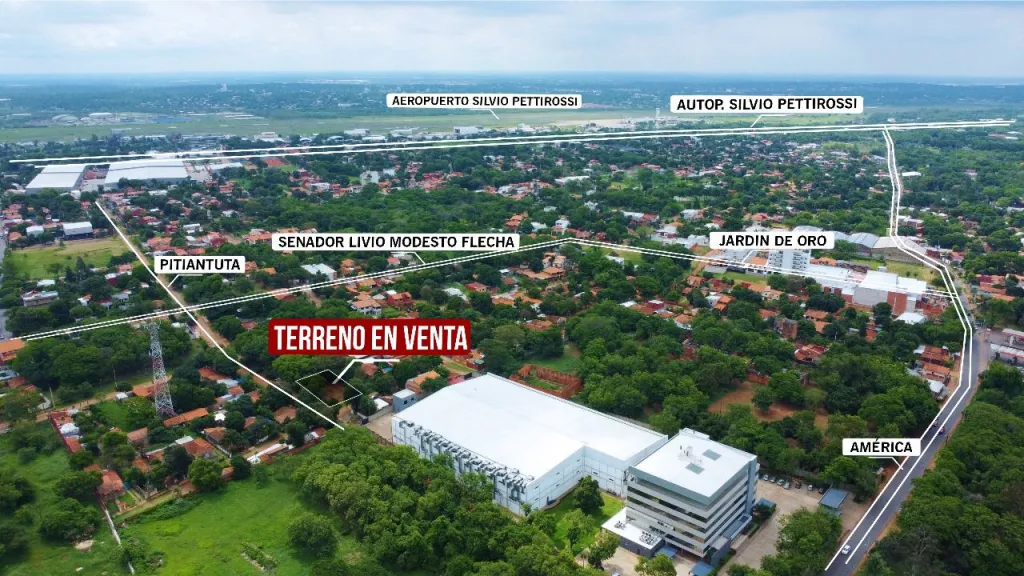 En venta terreno en esquina en el Barrio America de Luque!! — foto 3