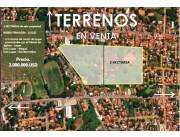 EN VENTA DOS HECTAREA LUQUE CENTRO