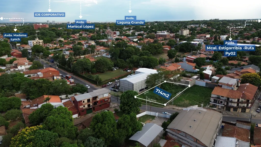 Terreno en Fdo. de la Mora Zona Norte 714m2 - Zona Los Jardines. — foto 3