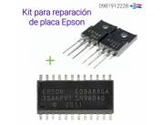 Kit de componentes electrónicos para reparación de placa de impresora Epson
