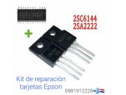 Kit Reparo de placa Epson E09a88ga + Transistores C6144 y A2222