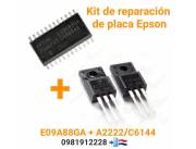 Kit componentes para reparación de placa de impresora Epson