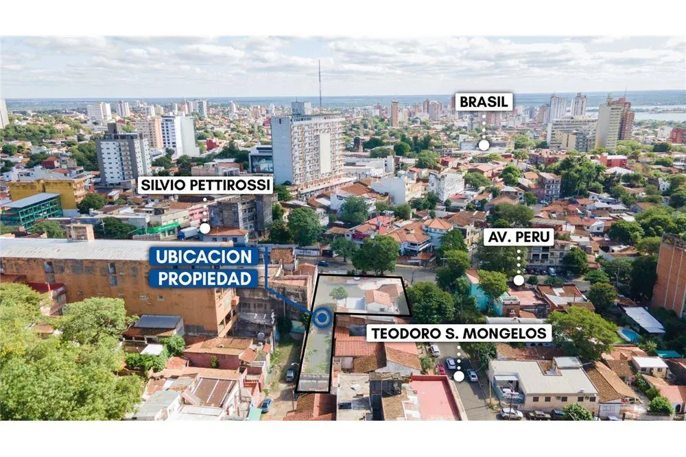 VENDO AMPLIO TERRENO 994 M2 EN ESQUINA SOBRE AVDA PERU 30 MTRS DE FRENTE CT.S.MONGELOS — foto 2