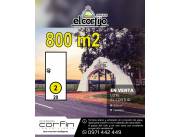 800M2 EL CORTIJO, IMPONENTE TERRENO ARBOLADO, CONEXION DE AGUA, PLANO, ALTO, BELLO,UNICO!!