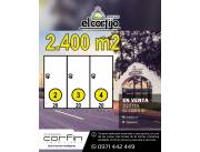 EL CORTIJO - YPACARAI, TERRENO DE 2.400 M² TOTALMENTE ARBOLADO, 60 x 40 MTS