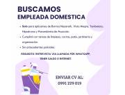 Buscamos Empleada Doméstica